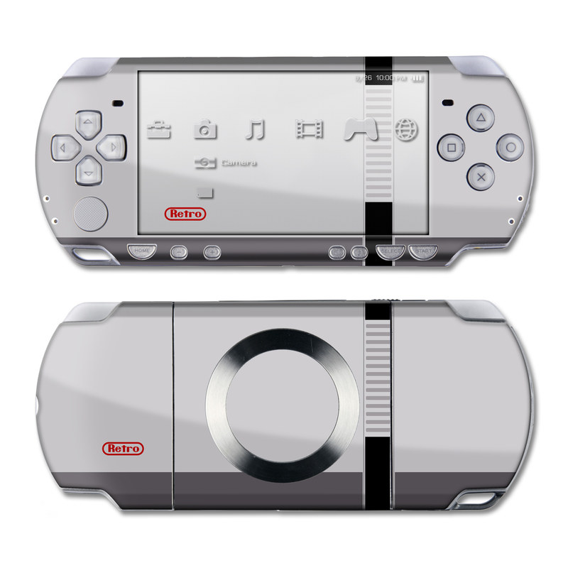 PSP Slim & Lite Skin - Retro Horizontal (Image 1)