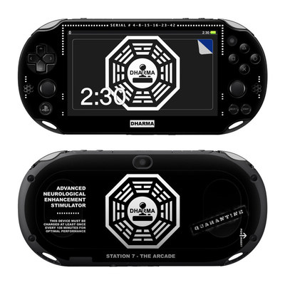 Sony PS Vita 2000 Skin - Dharma Black