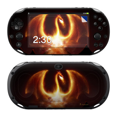 Sony PS Vita 2000 Skin - Fire Dragon