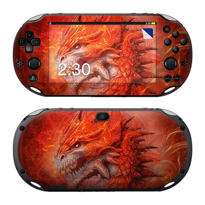 Sony PS Vita 2000 Skin - Flame Dragon