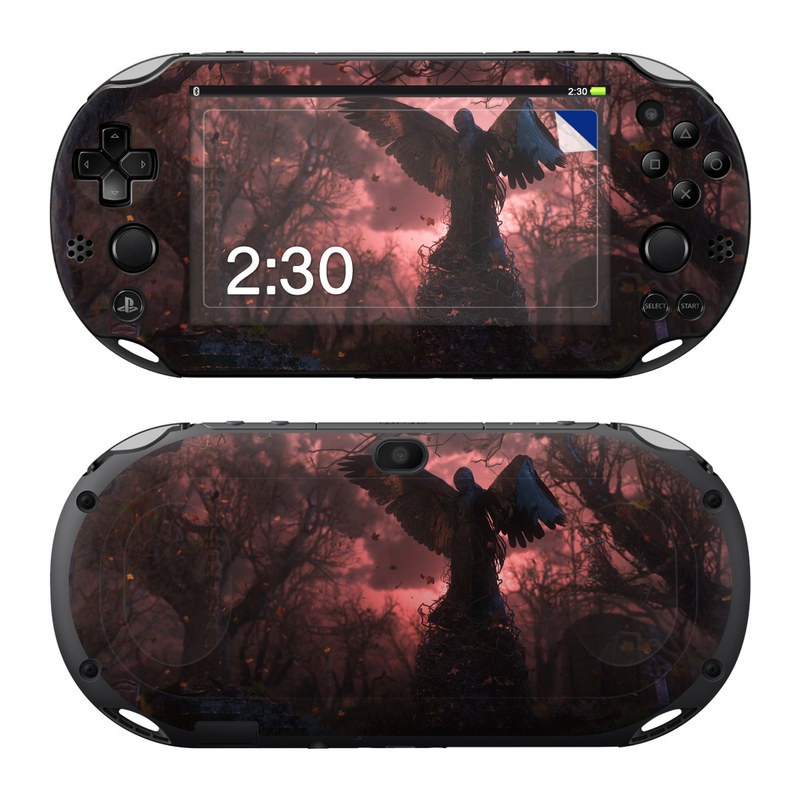 Sony PS Vita 2000 Skin - Black Angel (Image 1)