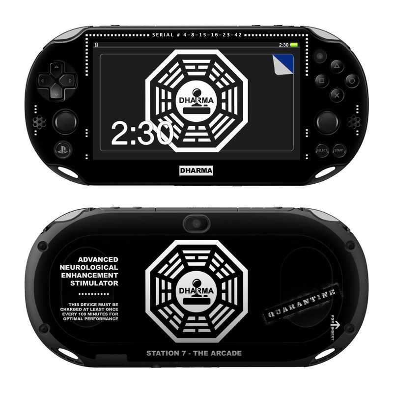 Sony PS Vita 2000 Skin - Dharma Black (Image 1)