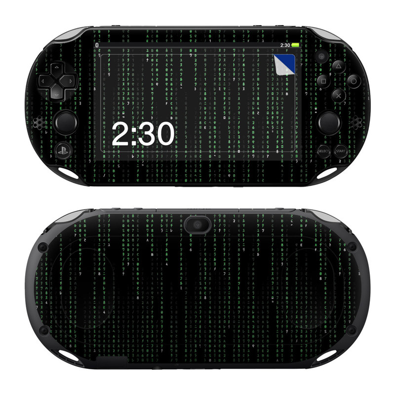 Sony PS Vita 2000 Skin - Matrix Style Code (Image 1)