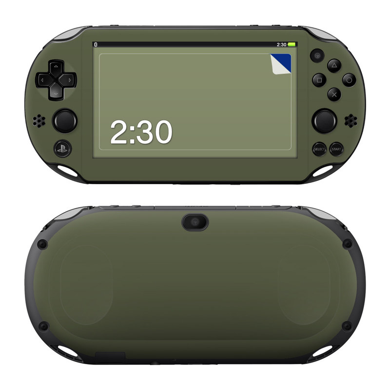 Sony PS Vita 2000 Skin - Solid State Olive Drab (Image 1)