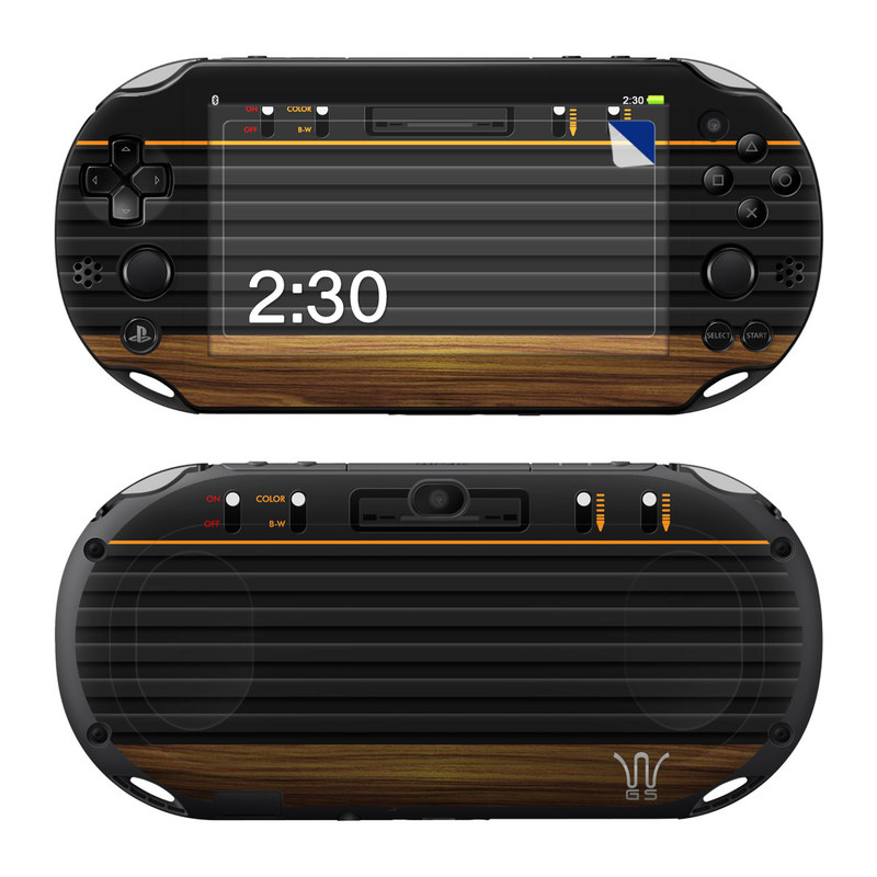 Sony PS Vita 2000 Skin - Wooden Gaming System (Image 1)