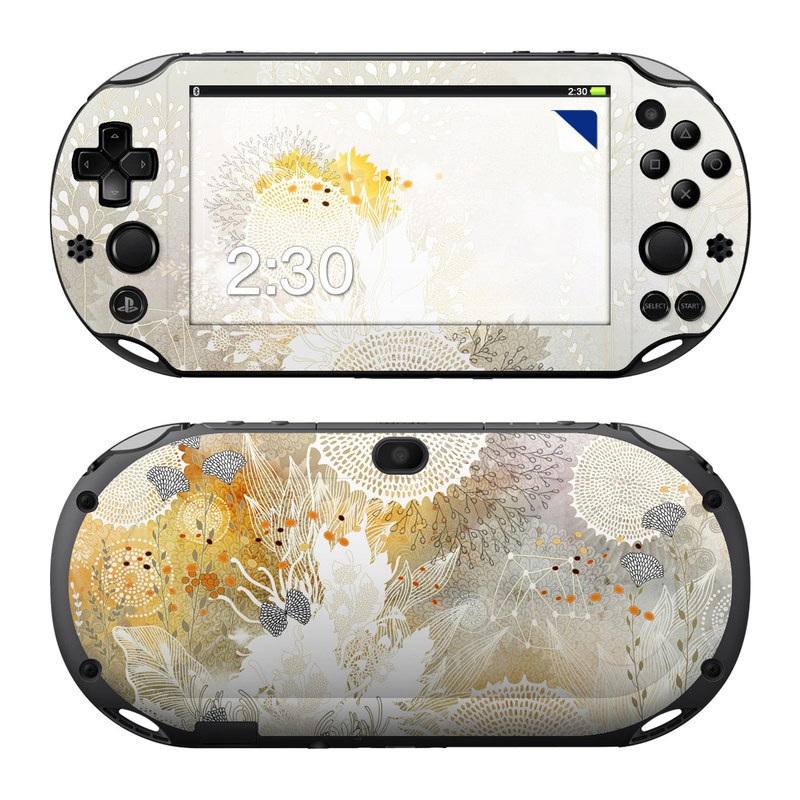 Sony PS Vita 2000 Skin - White Velvet (Image 1)