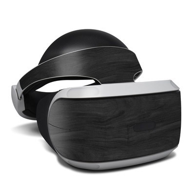 Sony Playstation VR Skin - Black Woodgrain