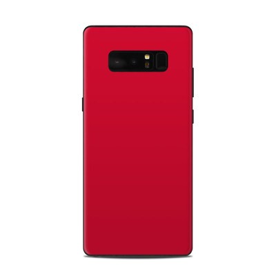 Samsung Galaxy Note 8 Skin - Solid State Red