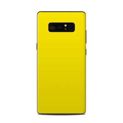Samsung Galaxy Note 8 Skin - Solid State Yellow