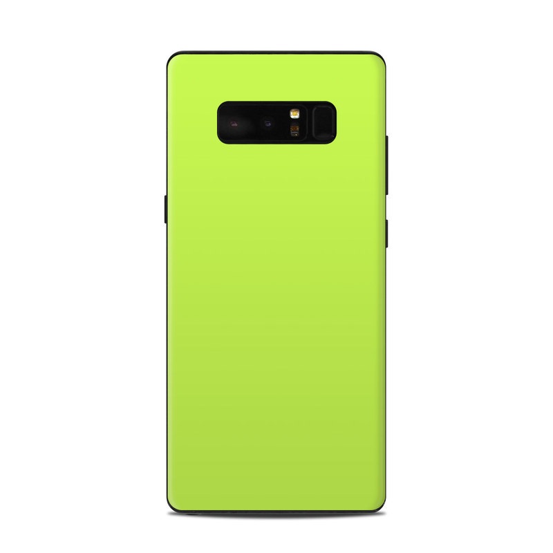 Samsung Galaxy Note 8 Skin - Solid State Lime (Image 1)