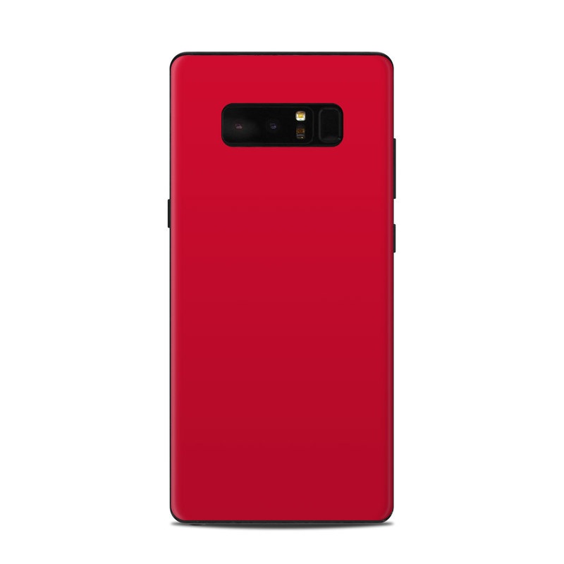 Samsung Galaxy Note 8 Skin - Solid State Red (Image 1)