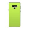 Samsung Galaxy Note 9 Skin - Solid State Lime (Image 1)