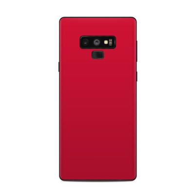 Samsung Galaxy Note 9 Skin - Solid State Red