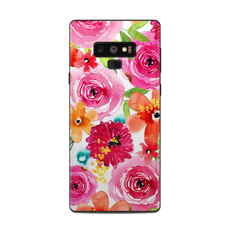Samsung Galaxy Note 9 Skin - Floral Pop (Image 1)