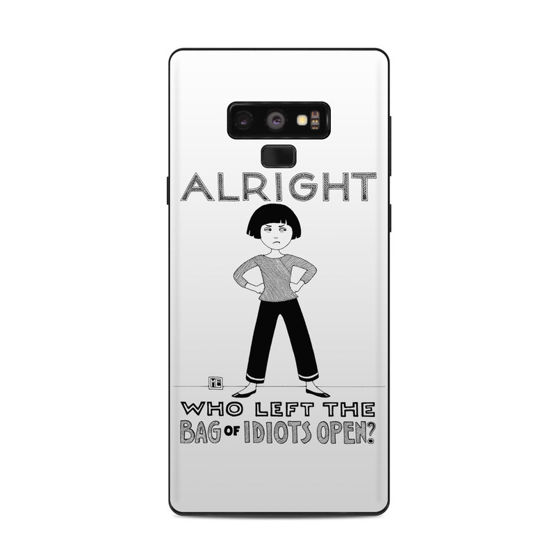 Samsung Galaxy Note 9 Skin - Bag of Idiots (Image 1)