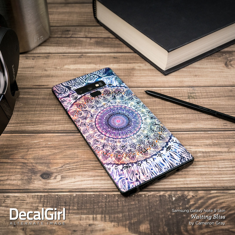 Samsung Galaxy Note 9 Skin - Peacock Garden (Image 2)