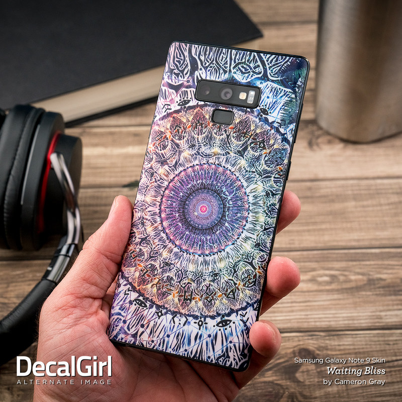 Samsung Galaxy Note 9 Skin - Peacock Garden (Image 3)