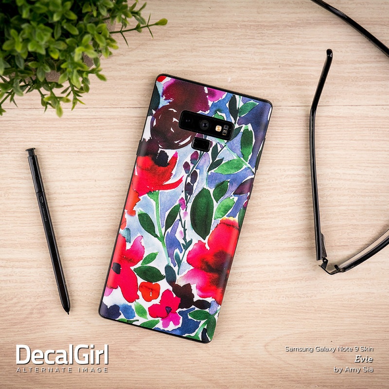 Samsung Galaxy Note 9 Skin - Shadow Grass Blades (Image 4)