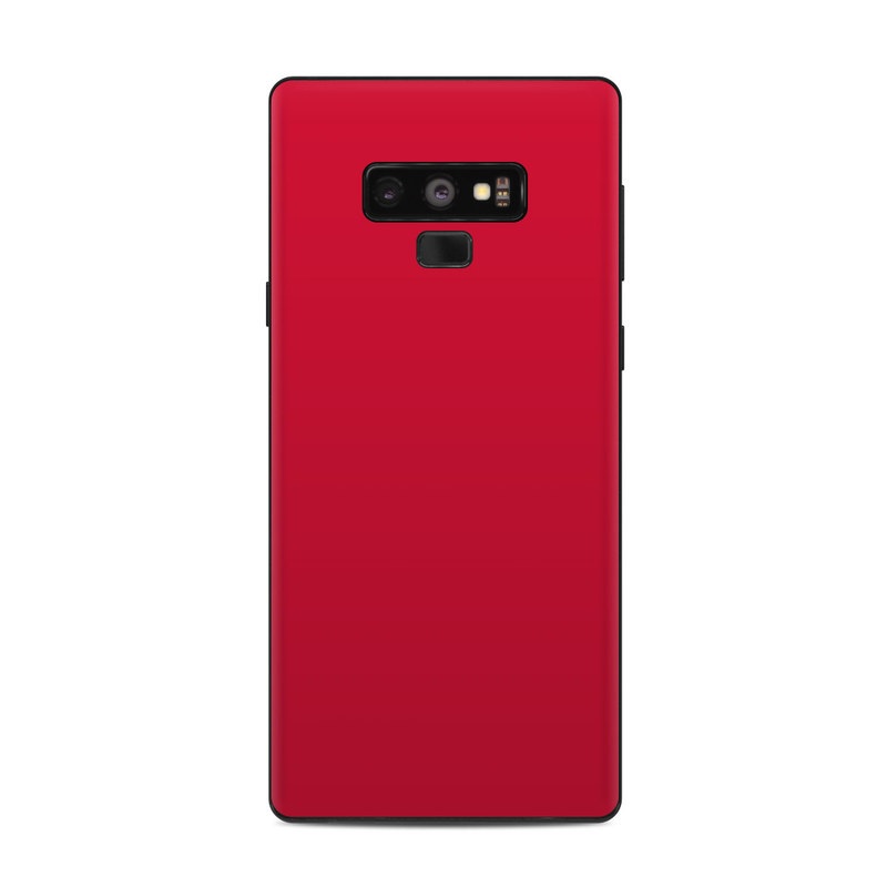 Samsung Galaxy Note 9 Skin - Solid State Red (Image 1)