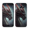 Samsung Galaxy S7 Skin - Black Dragon