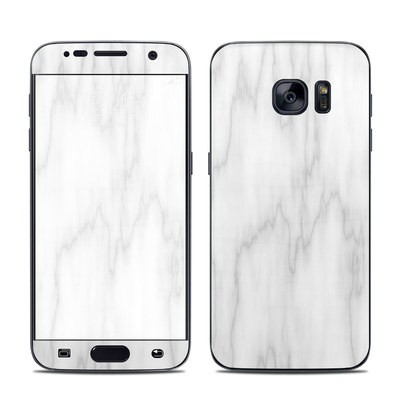 Samsung Galaxy S7 Skin - Bianco Marble