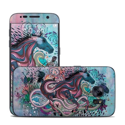 Samsung Galaxy S7 Skin - Poetry in Motion