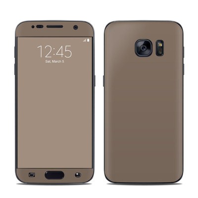 Samsung Galaxy S7 Skin - Solid State Flat Dark Earth