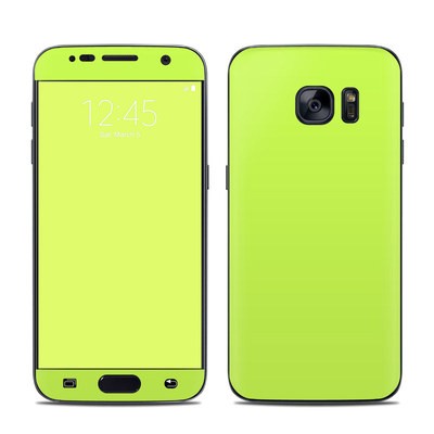 Samsung Galaxy S7 Skin - Solid State Lime