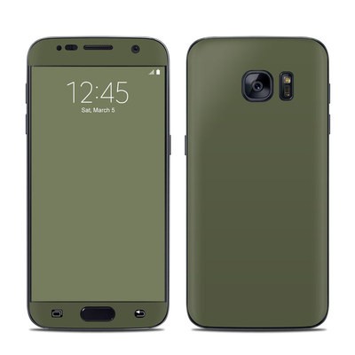 Samsung Galaxy S7 Skin - Solid State Olive Drab