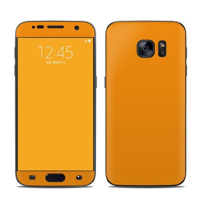 Samsung Galaxy S7 Skin - Solid State Orange