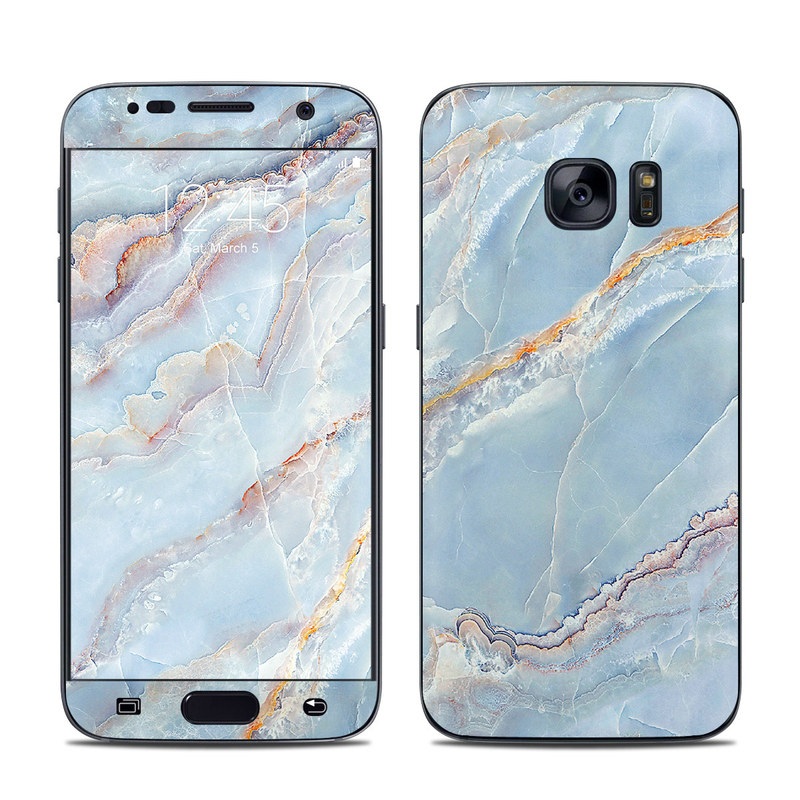 Samsung Galaxy S7 Skin - Atlantic Marble (Image 1)