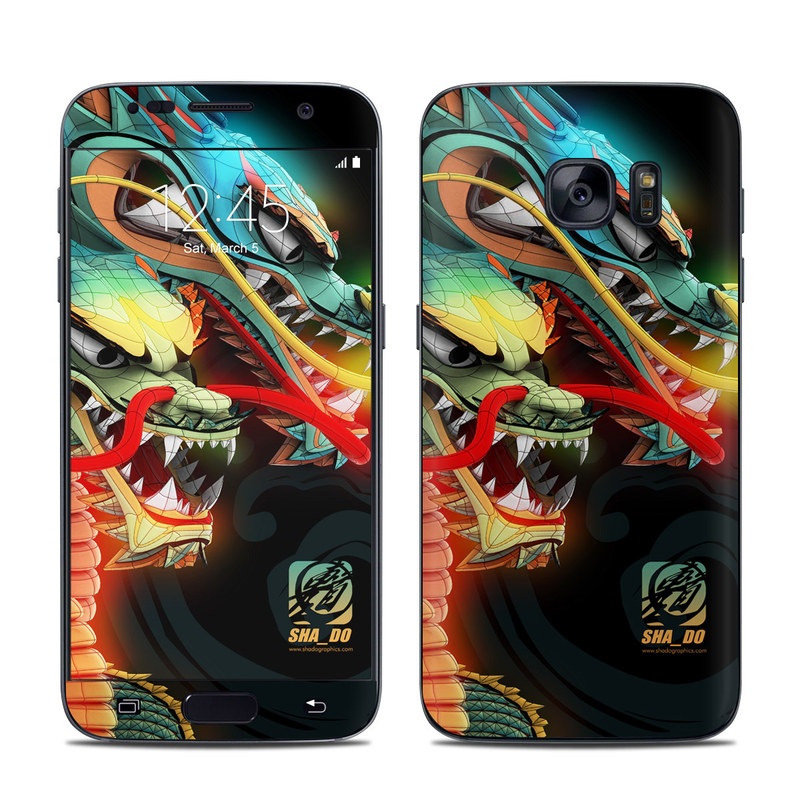 Samsung Galaxy S7 Skin - Dragons (Image 1)