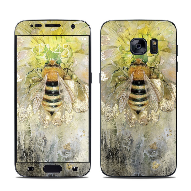 Samsung Galaxy S7 Skin - Honey Bee (Image 1)