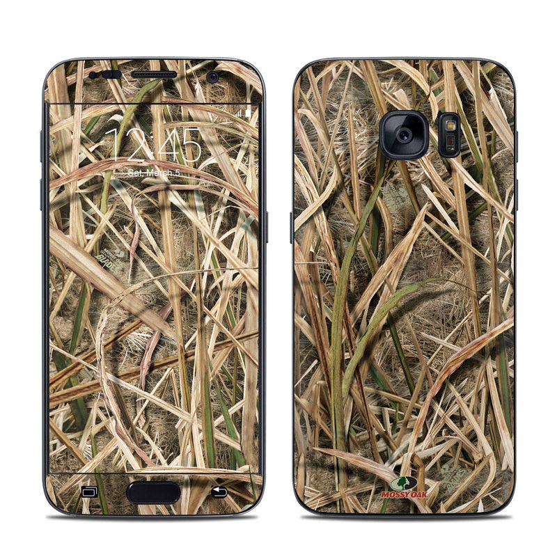 Samsung Galaxy S7 Skin - Shadow Grass Blades (Image 1)
