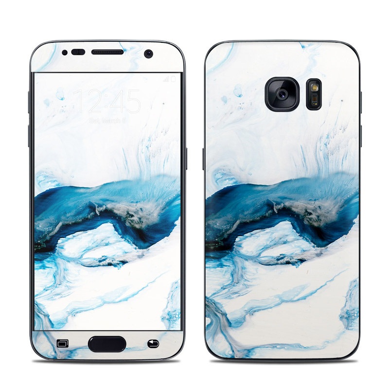 Samsung Galaxy S7 Skin - Polar Marble (Image 1)