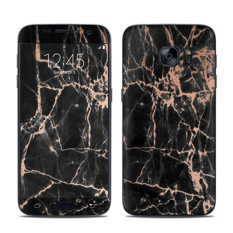 Samsung Galaxy S7 Skin - Rose Quartz Marble (Image 1)