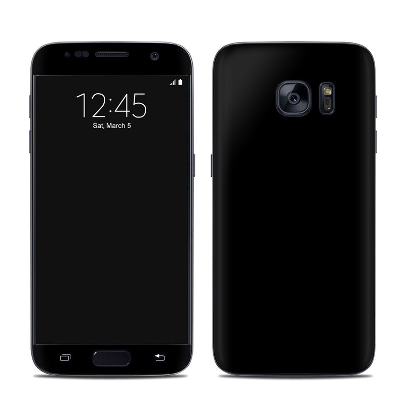 Samsung Galaxy S7 Skin - Solid State Black (Image 1)