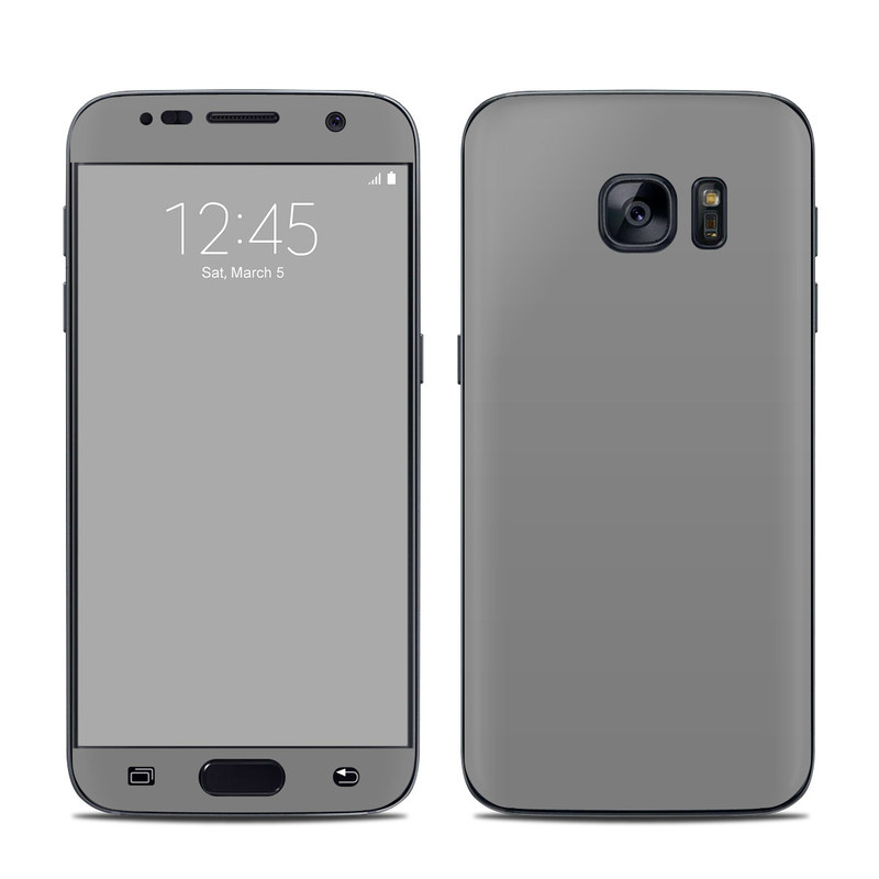 Samsung Galaxy S7 Skin - Solid State Grey (Image 1)