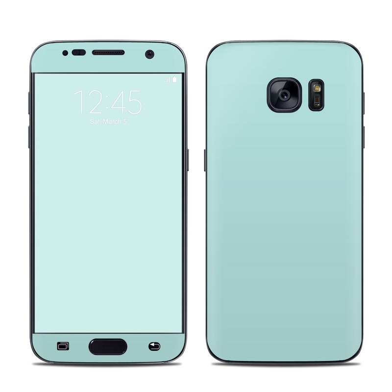 Samsung Galaxy S7 Skin - Solid State Mint (Image 1)