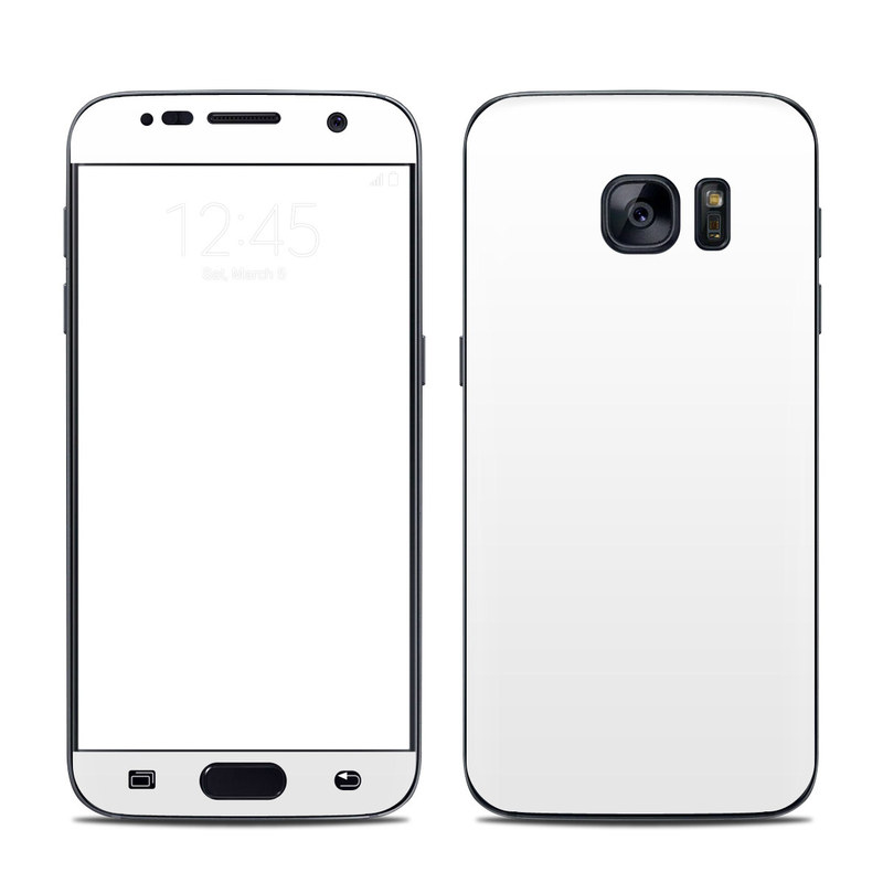 Samsung Galaxy S7 Skin - Solid State White (Image 1)