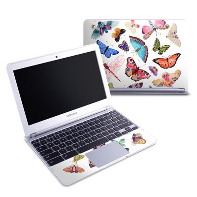 Samsung 11-6 Chromebook Skin - Butterfly Scatter