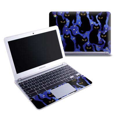 Samsung 11-6 Chromebook Skin - Cat Silhouettes