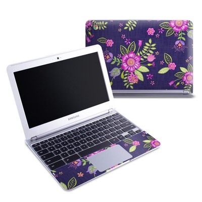 Samsung 11-6 Chromebook Skin - Folk Floral