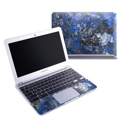 Samsung 11-6 Chromebook Skin - Gilded Ocean Marble