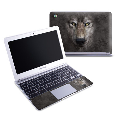 Samsung 11-6 Chromebook Skin - Grey Wolf