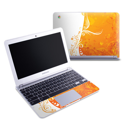 Samsung 11-6 Chromebook Skin - Orange Crush