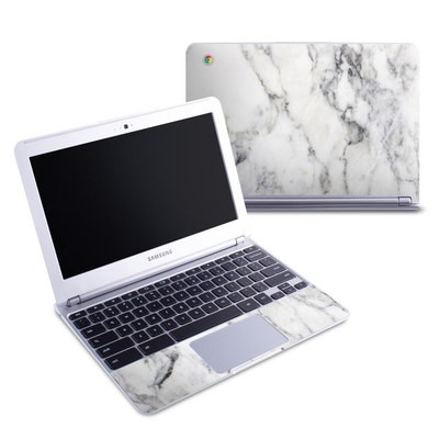 Samsung 11-6 Chromebook Skin - White Marble