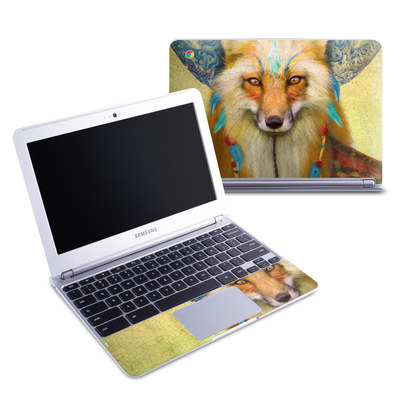 Samsung 11-6 Chromebook Skin - Wise Fox