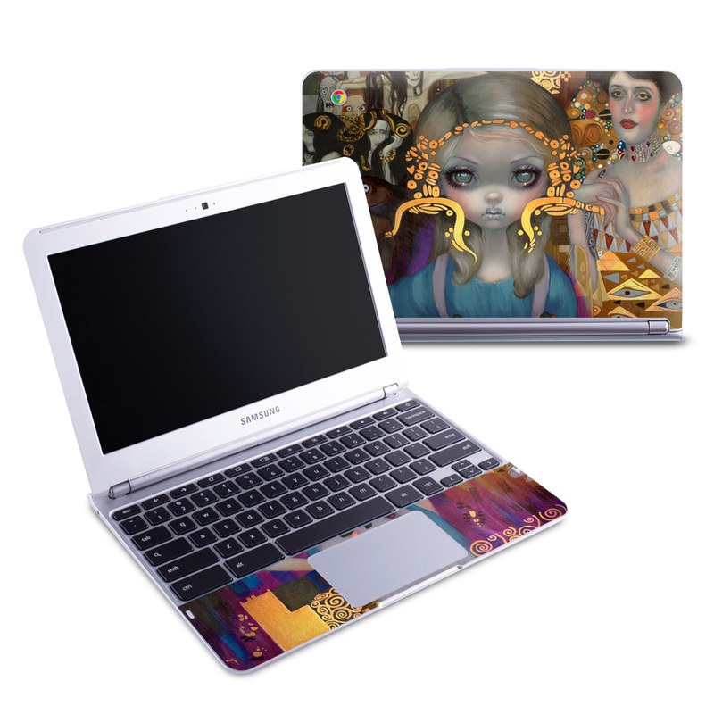 Samsung 11-6 Chromebook Skin - Alice in a Klimt Dream (Image 1)