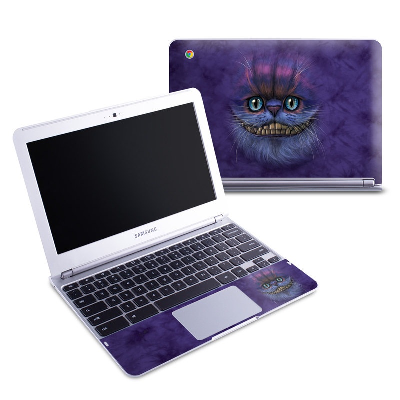 Samsung 11-6 Chromebook Skin - Cheshire Grin (Image 1)